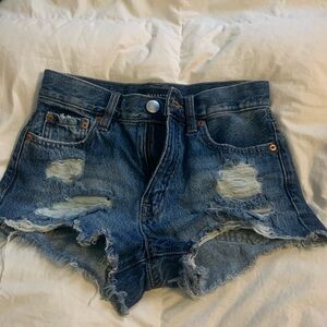 Jean shorts barely worn
